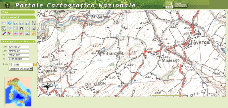 Mappa ufficiale